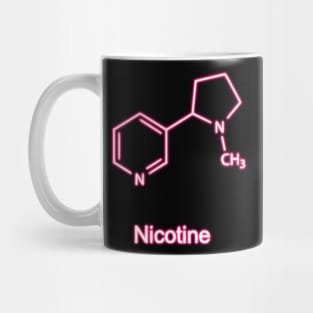 Nicotine molecule Mug